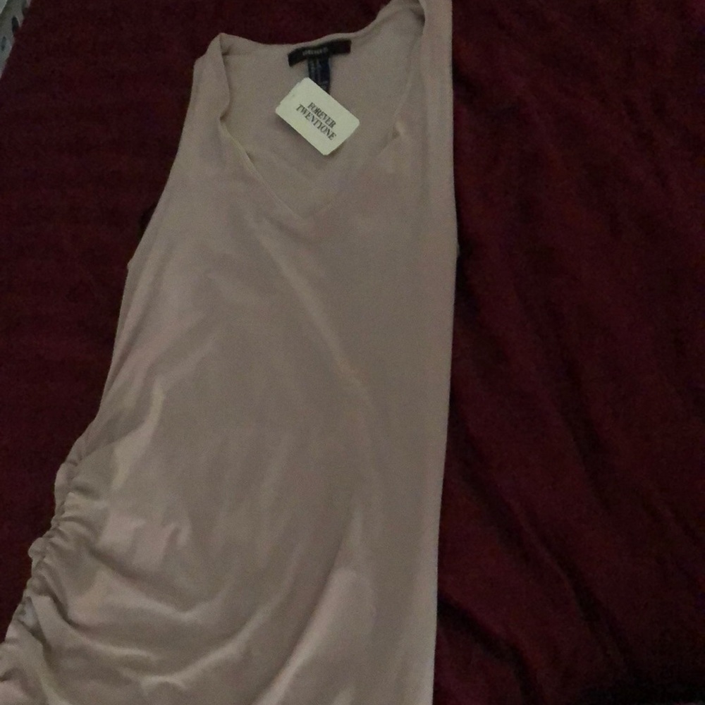 Forevermore 21 scrunched fitted dress